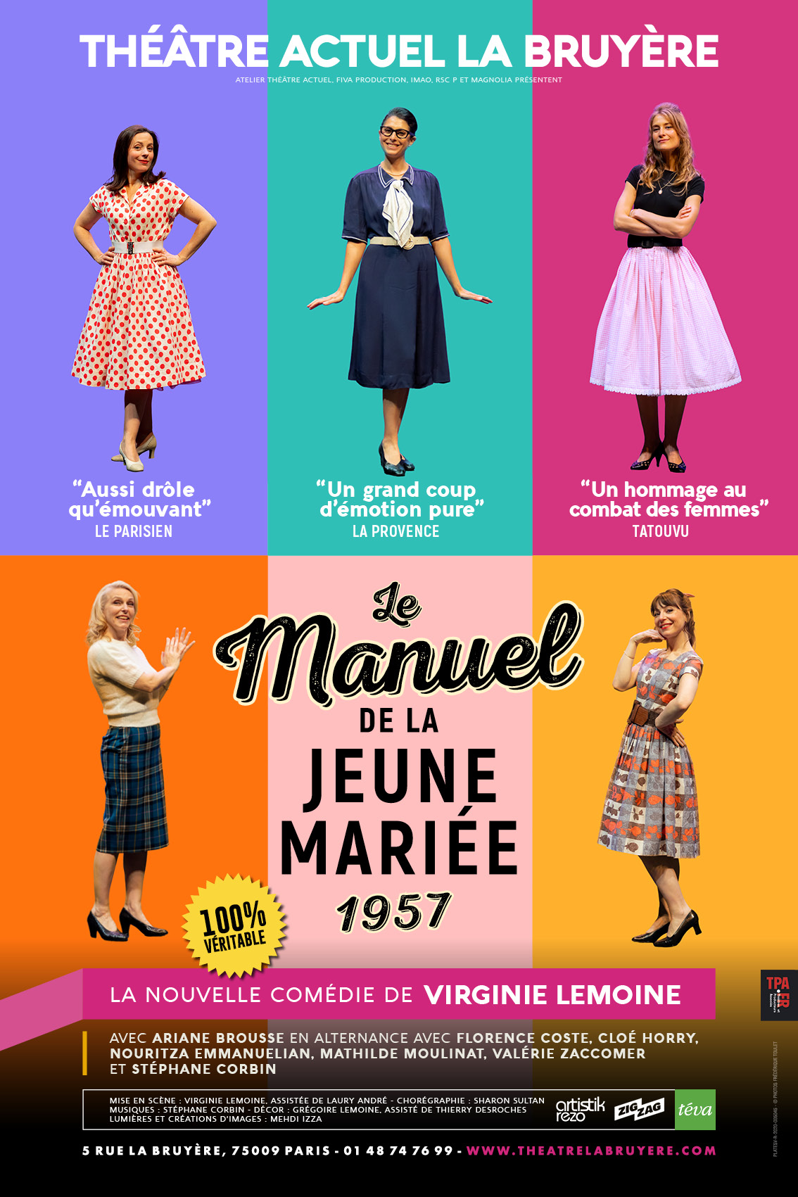 Affiche Le Manuel de la jeune mariée 1957